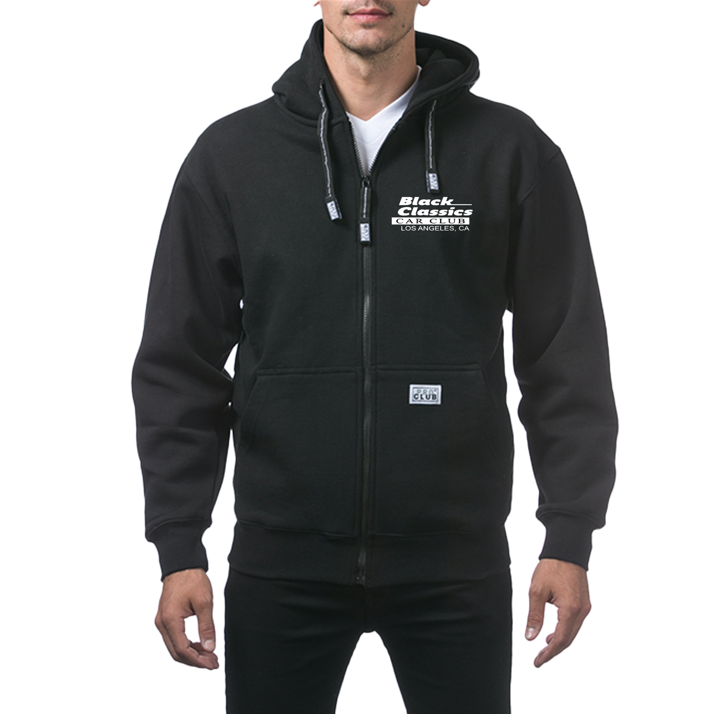 Black Classics  Zip Up Hoodie